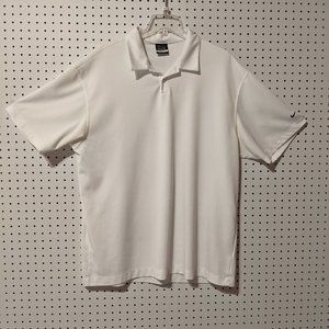 Nike Golf Dri-Fit Polo Mens Size XXL  White